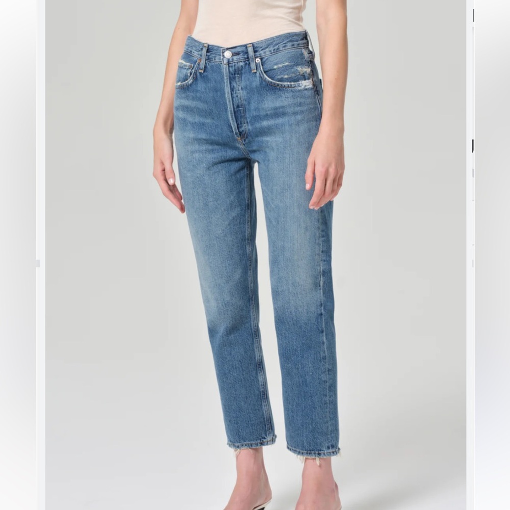 AGOLDE Riley Crop 26